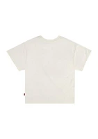 Girls 7-16 Oversized Peace Graphic Short Sleeve T-Shirt