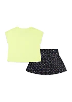 Girls 4-6x Essential Skort Set