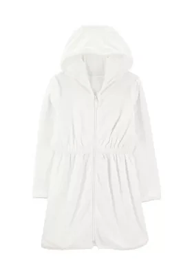 Girls 4-6x French Terry Swim Coverup