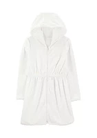 Girls 4-6x French Terry Swim Coverup