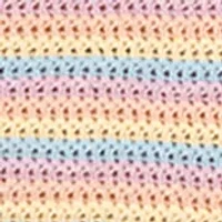Girls 4-6x Rainbow Crochet Set