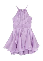 Girls 7-16 Organza Cascade Dress