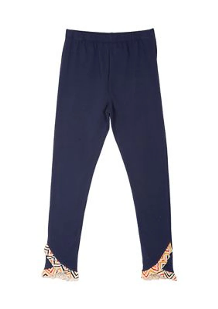 Girls 7-16 Solid Knit Leggings