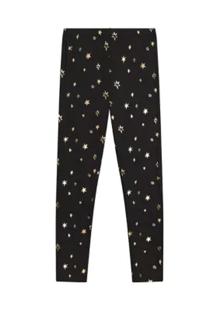 Girls 7-16 Yummy Knit Printed Leggings