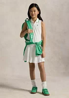 Girls 7-16 Stretch Mesh Skort