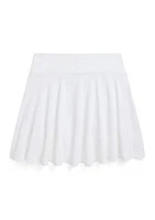 Girls 7-16 Stretch Mesh Skort