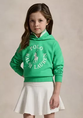 Girls 2-6x Big Pony Logo French Terry Hoodie
