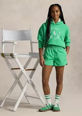 Girls 7-16 Big Pony Logo French Terry Hoodie