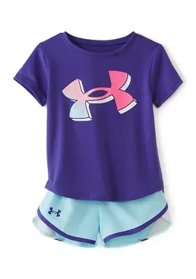Girls 4-6x Gradient Graphic Set