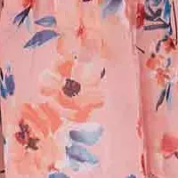 Girls 7-16 Flutter Sleeve Floral Printed Maxi Dress