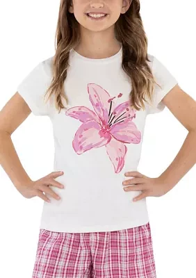 Girls 7-16 Short Sleeve Graphic T-Shirt