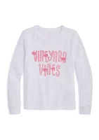 Girls 7-16 Candy Cane Logo T-Shirt