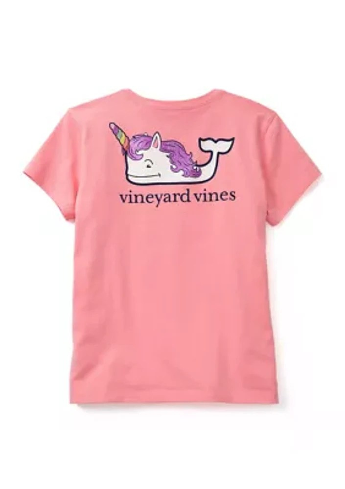 Girls 7-16 Unicorn Whale T-Shirt