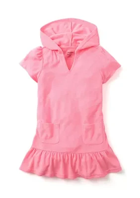 Girls 4-6x Terry Swim Cover-Up