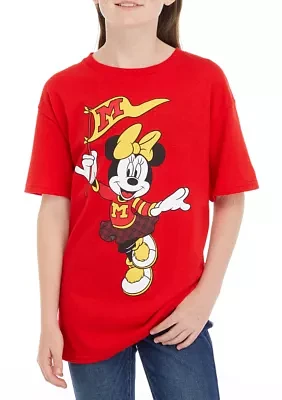 Girls 7-16 Varsity Minnie Mouse Graphic T-Shirt