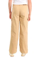 Girls 7-16 Cargo Wide Leg Pants