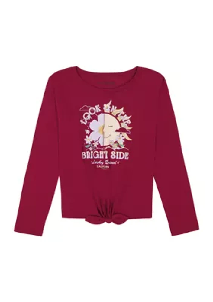 Girls 7-16 Bright Side Graphic T-Shirt
