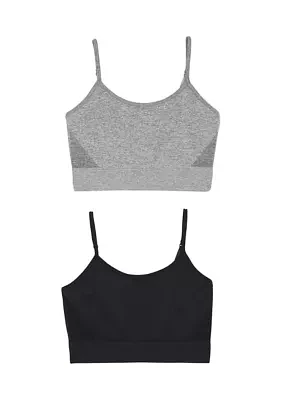 Girls 7-16 Seamless Brami Top - 2 Pack