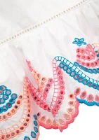 Girls 4-6x Embroidered Tank Dress