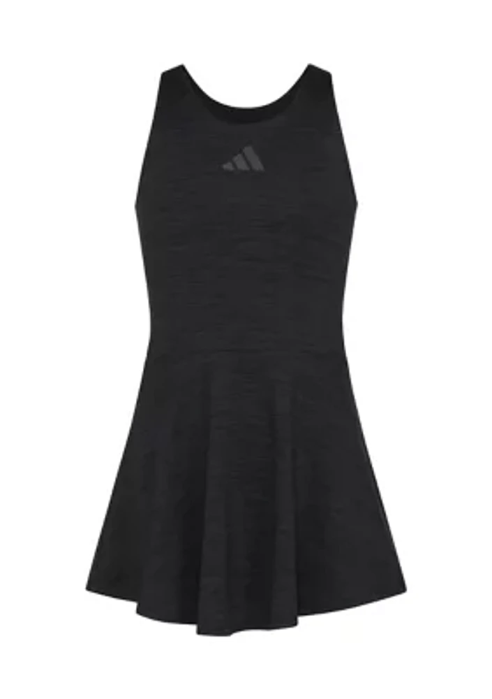 Girls 7-16 Mélange Flounce Dress