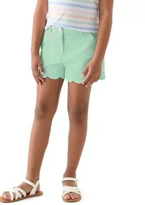 Girls 7-16 Twill Shorts