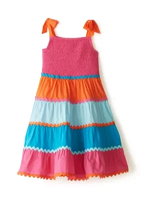 Girls 4-6x Multi Tiered Sun Dress