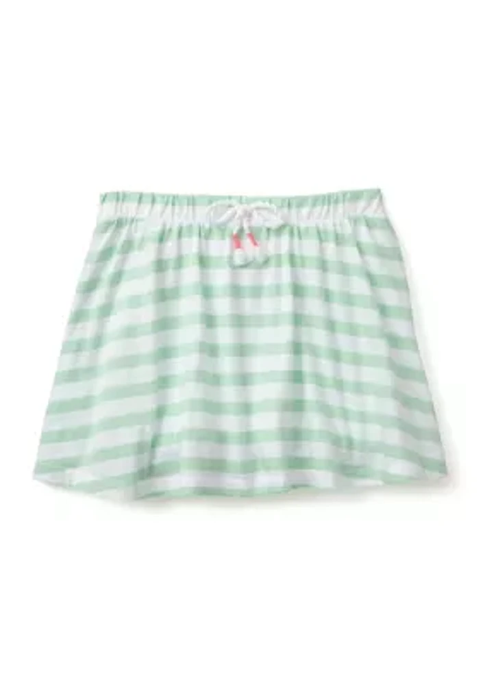 Girls 4-6x Yarn Dyed Stripe Knit Short