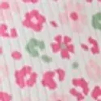 Girls 7-16 Ribbed Knit Printed Top