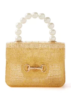 Small Metallic Jelly Bag