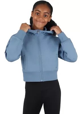 Girls 7-16 Zip Front Hoodie
