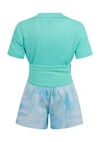 Girls 4-6x Deluxe Short Set