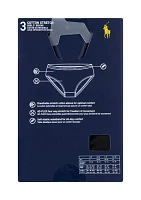Girls 7-16 Solid Underwear - 3 Pack