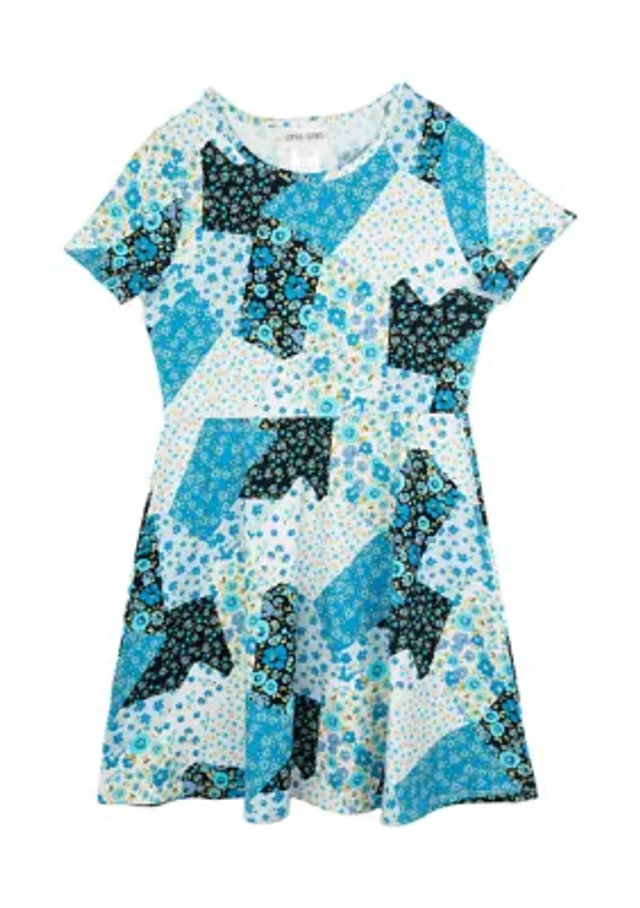 Girls 7-16 Madras Dress