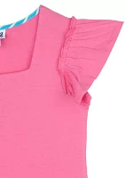 Girls 7-16 Flower Dress