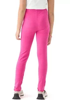 Girls 7-16 Pink Leggings