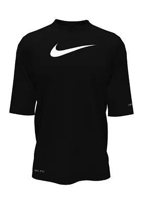 Boys 8-20 Solid Short Sleeve Hydroguard Swim T-Shirt