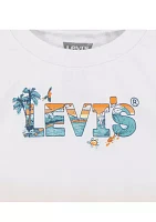 Boys 4-7 Beach Logo Graphic T-Shirt and Shorts Set