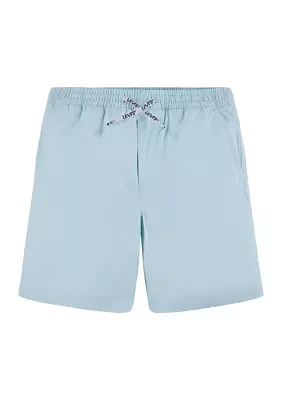 Boys 8-20 Solid Woven Shorts