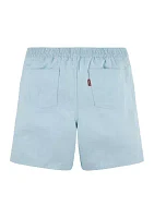 Boys 8-20 Solid Woven Shorts