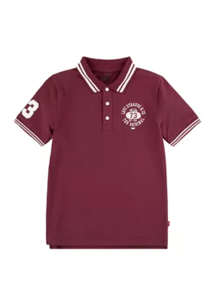 Boys 8-20 Tipped Polo Shirt