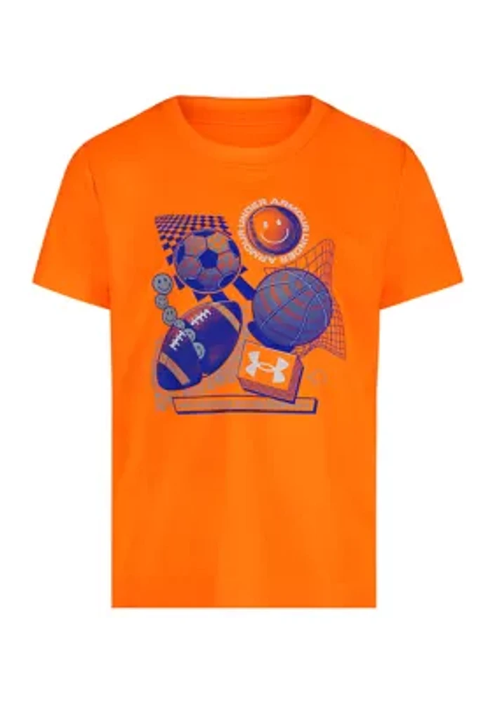 Boys 4-7 Multi Sport Graphic T-Shirt