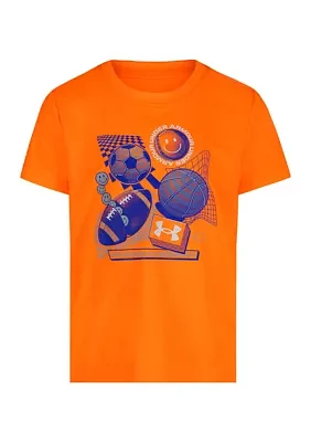 Boys 4-7 Multi Sport Graphic T-Shirt