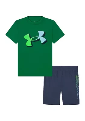 Boys 4-7 Tech Gradient Graphic Set