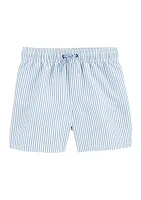 Boys 4-7 Stripe Swim Trunks