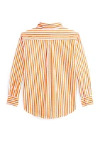 Boys 2-7 Cotton Poplin Shirt