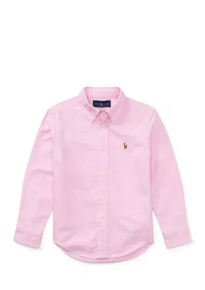 Boys 2-7 Cotton Oxford Shirt