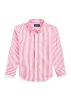 Boys 2-7 Cotton Poplin Shirt