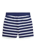 Boys 2-7 Striped French Terry Shorts