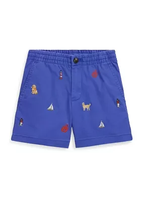Boys 2-7 Polo Prepster Embroidered Chino Shorts