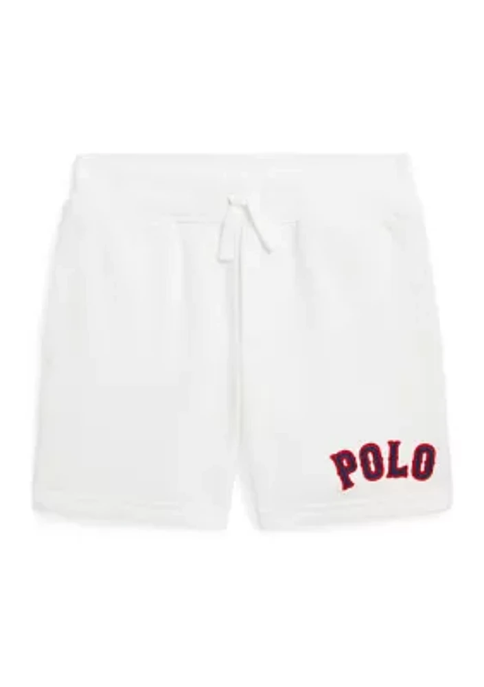 Boys 2-7 Baseball Logo Fleece Shorts